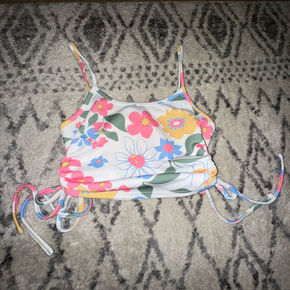 Flower Cropped Tank
